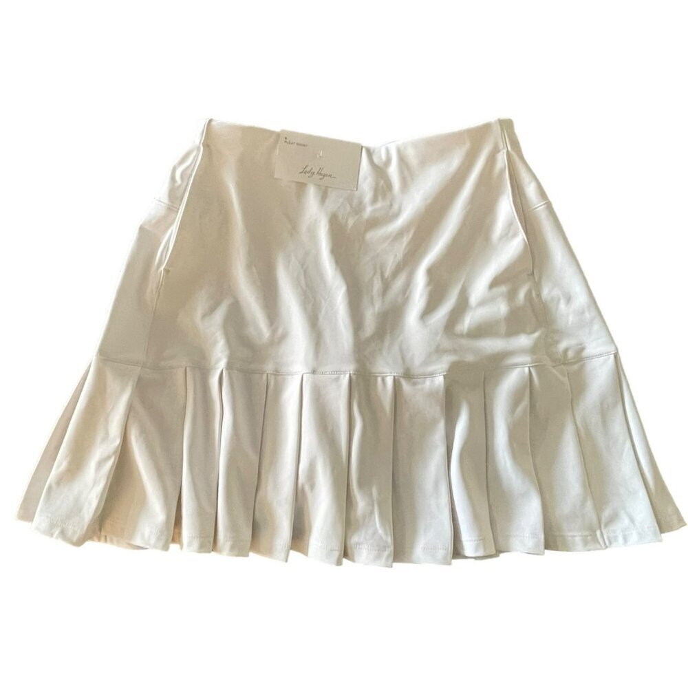 Lady Hagen Pleated Skort Size Small White Golf Tennis Athletic Moisture Wick NWT